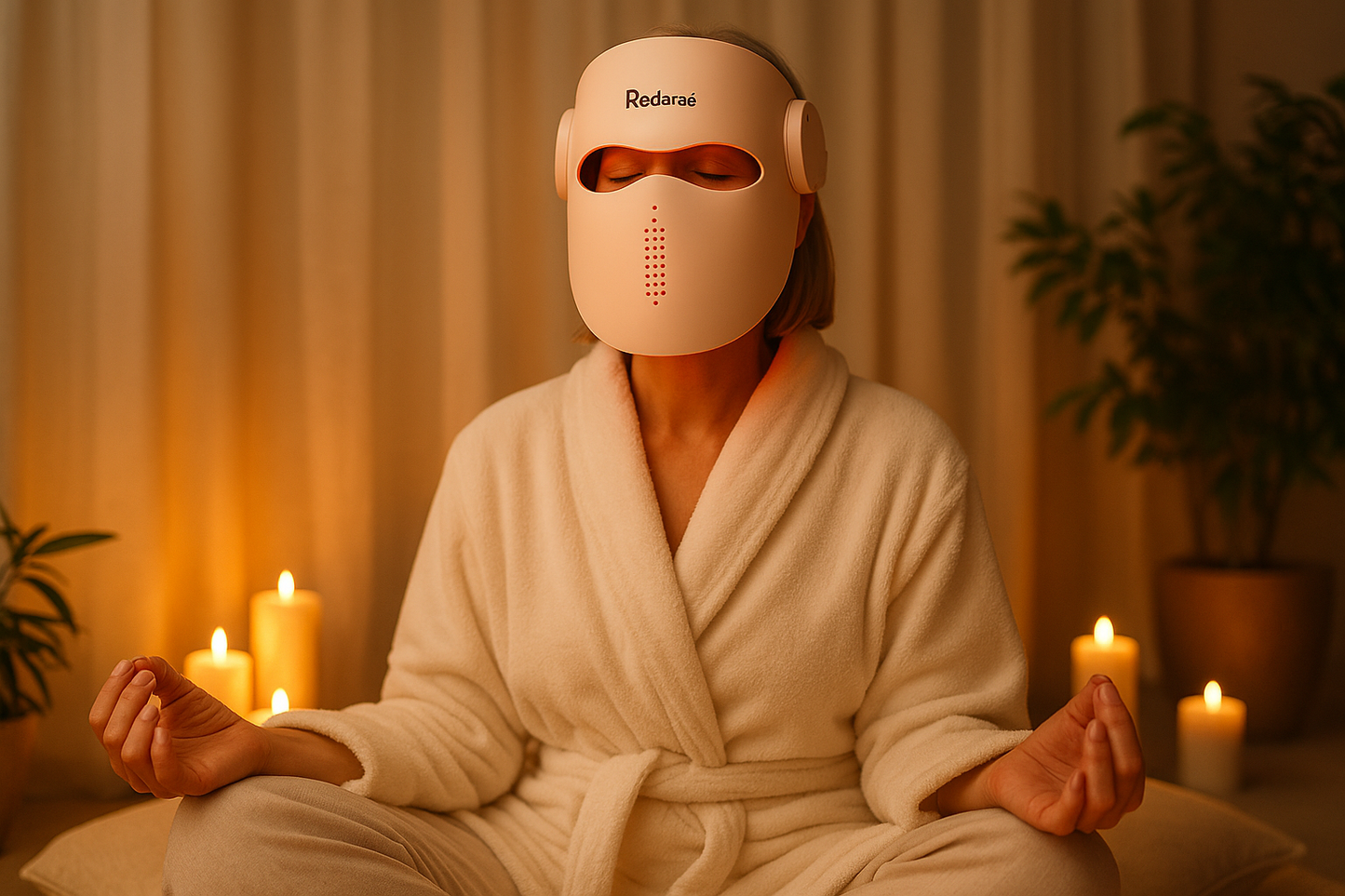 Redarae 3D Red Light Mask