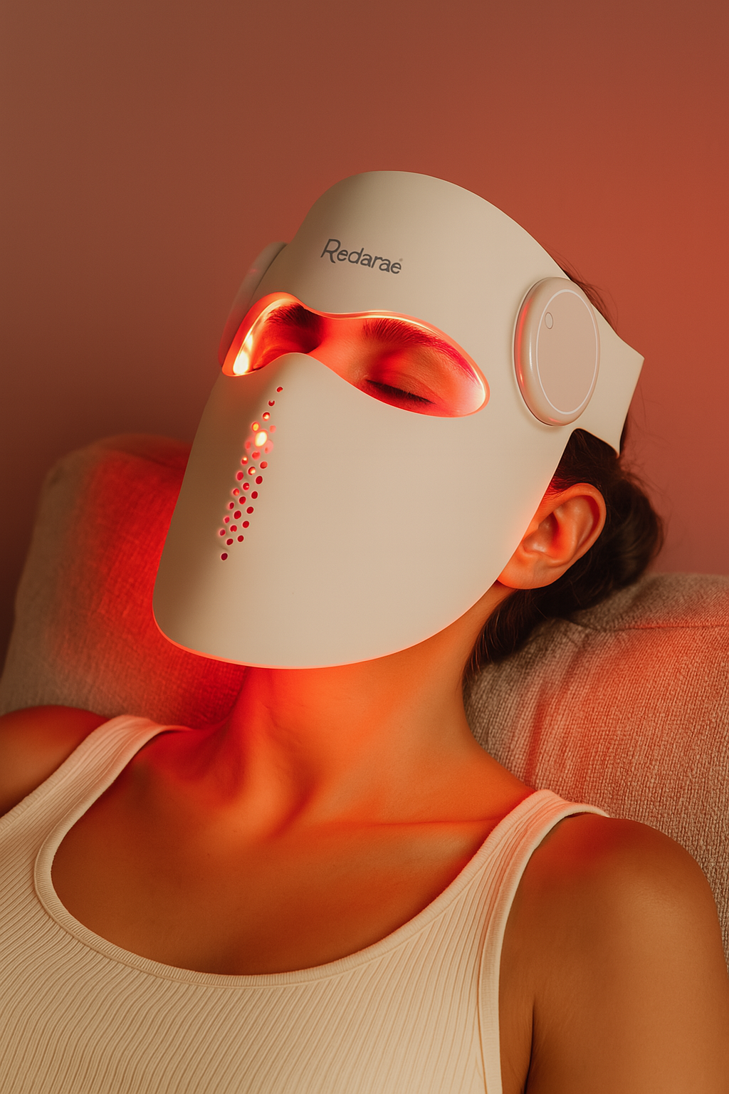 Redarae 3D Red Light Mask